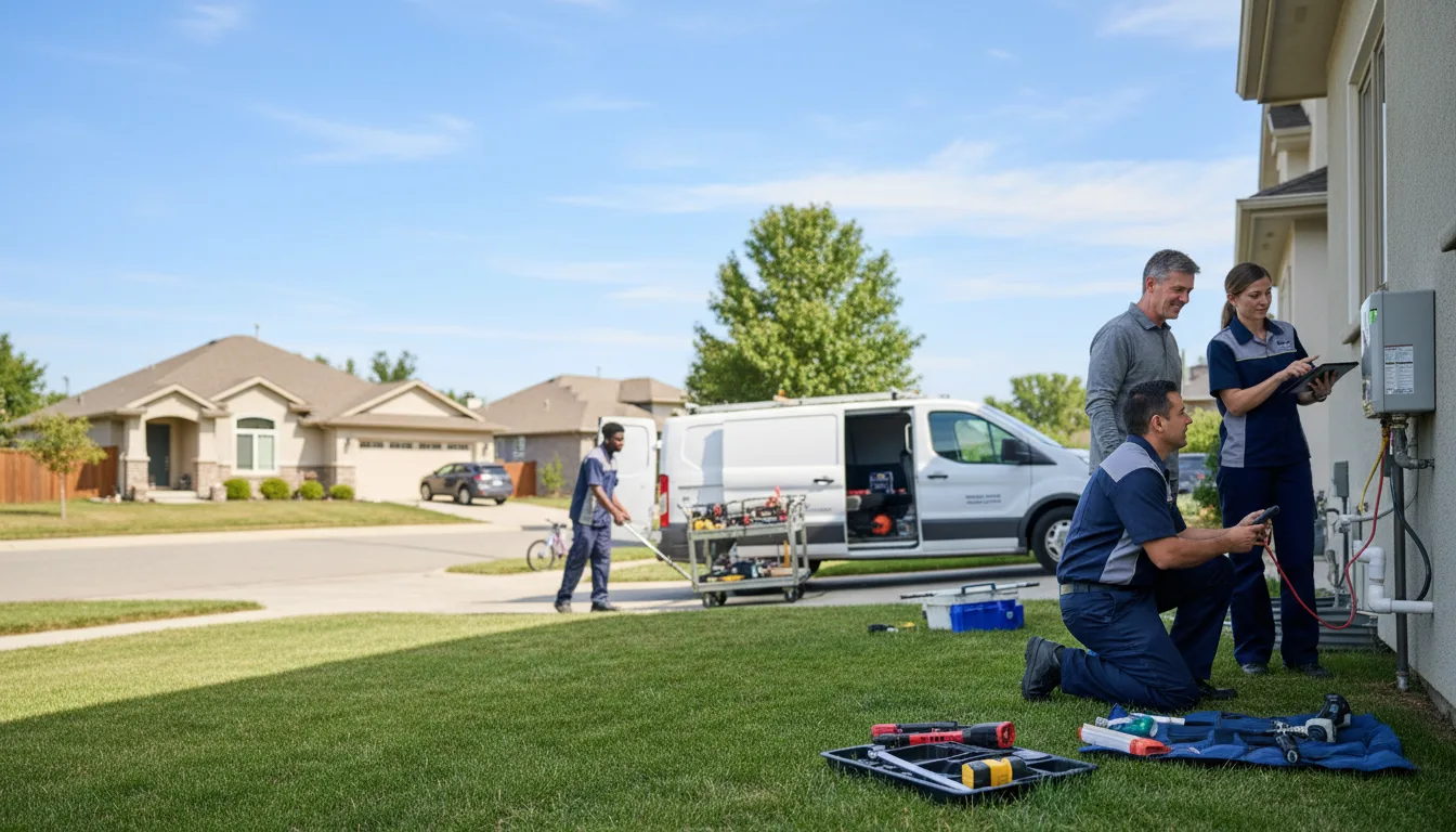 Tankless water heater service in Lockney, TX